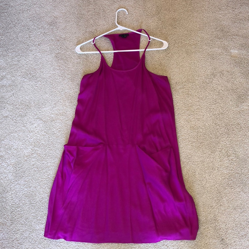 Pink Silk Theory Dress